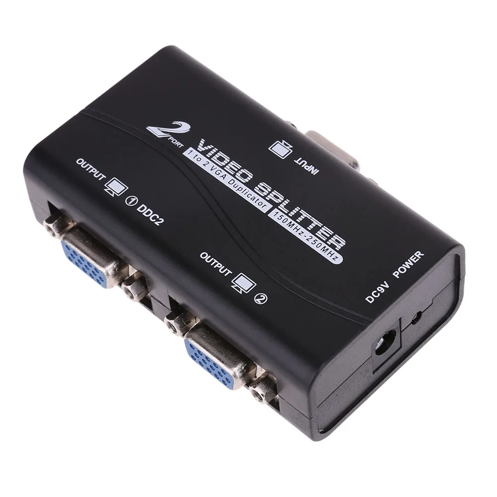 Копировальный аппарат для ПК 250 МГц 1 2 шт.|vga splitter|vga splitter portvga signal |