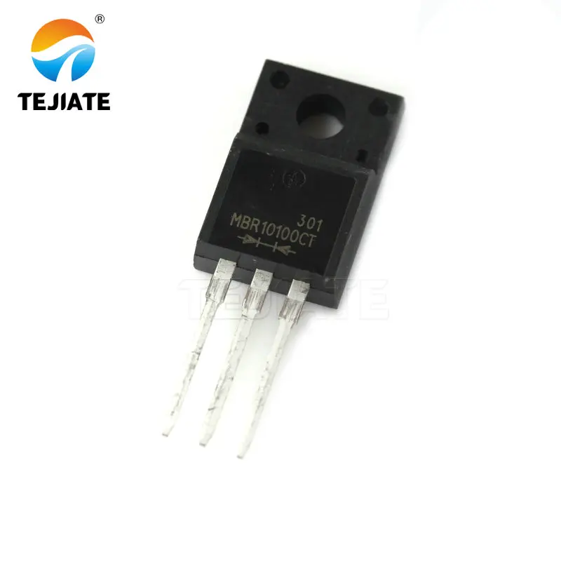 10 шт. MBR10100CT TO 220 MBR10100 TO220 10100CT 220F|Диоды| |