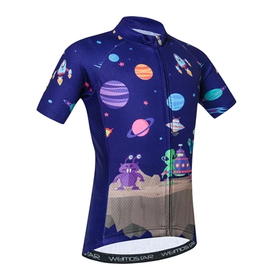 Велоспорт Джерси дети мультфильм огонь Дракон Ropa Ciclismo MTB открытый летний короткий рукав велорубашки для мальчиков и девочек