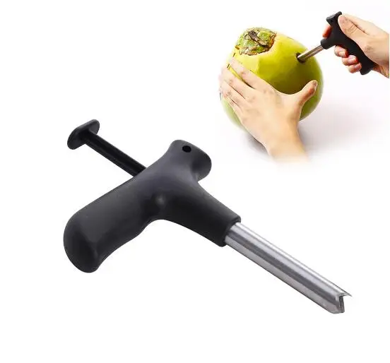 1pc Useful Coconut Opener Opening Driller Cut Hole Tool Fruit Openers Tools Durable Knife Kitchen Accessaries ZXH | Дом и сад