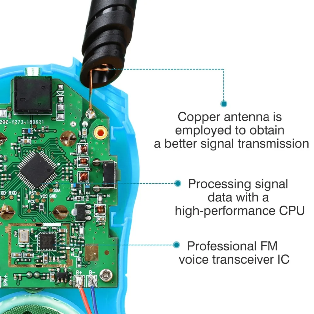 США Plug из 2 предметов Caroger CR388A лицензий 8 канал Walkie Talkie PMR446MHZ двухстороннее радио до 3300 метров/2 км переговорные