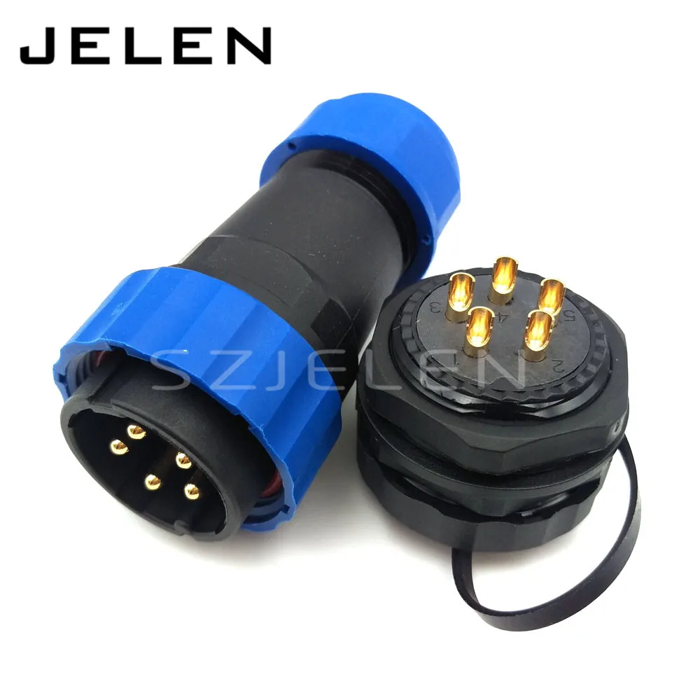 SD28 водонепроницаемые пылезащитные разъемы IP6 кабельные разъемы 5-контактный разъем батареи, 5-контактный герметичный автоматический водонепроницаемый