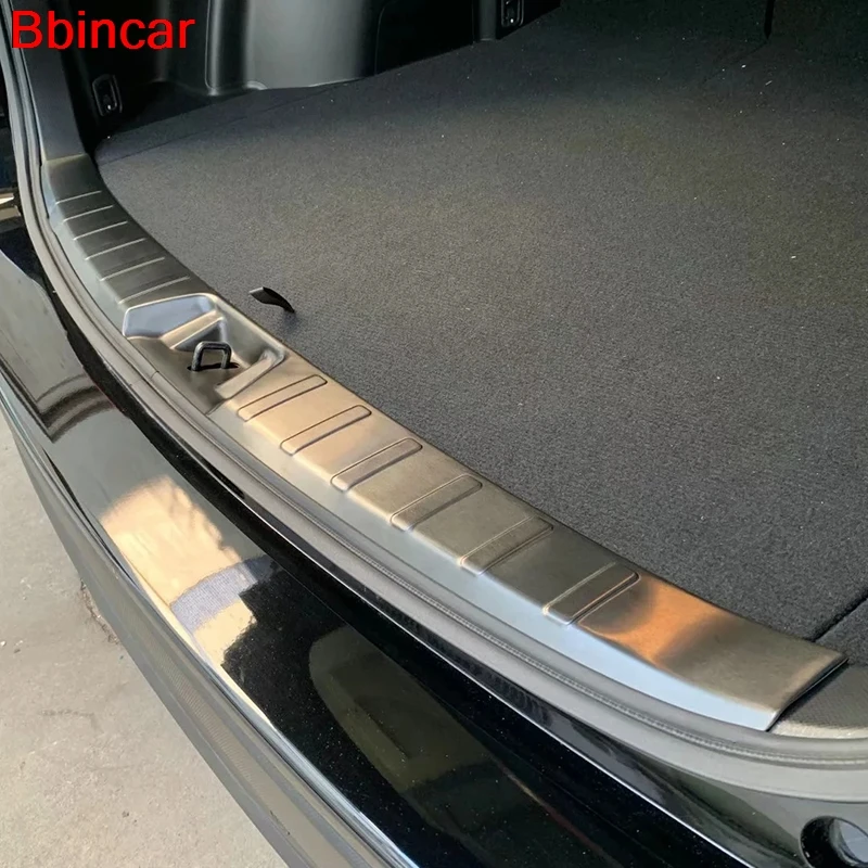 Bbincar для Subaru Forester SK 2018 2019 внешние аксессуары внутренняя накладка на задний бампер
