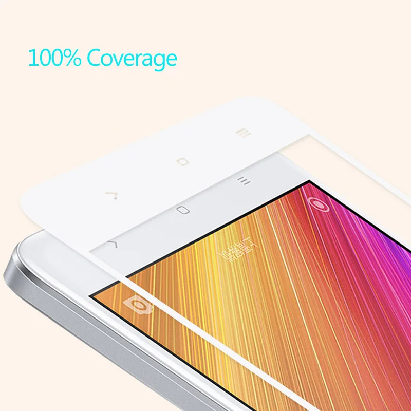 Закаленное стекло с полным покрытием для xiaomi 5 5c 5S plus note redmi pro 4x 4a 4 3 оригинальная