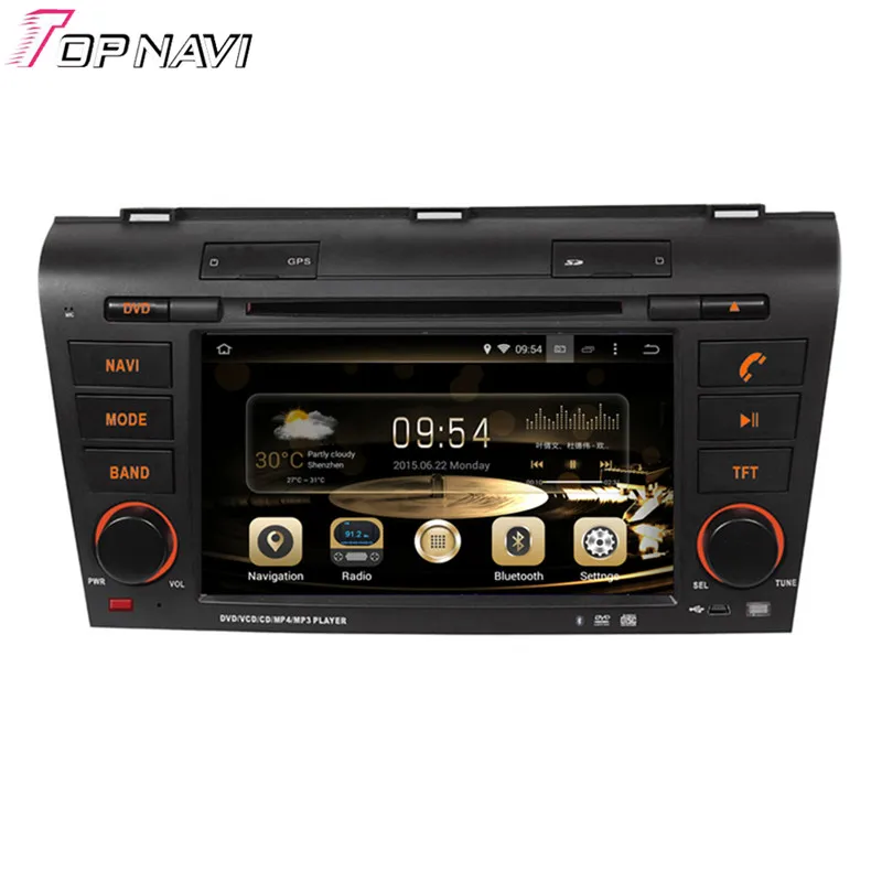 

Topnavi 7 ''брендовый четырехъядерный Android 6,0 Автомобильный GPS-навигатор для MAZDA 3 2004 2005 2006 2007 2008 2009 Авторадио Навигация Аудио