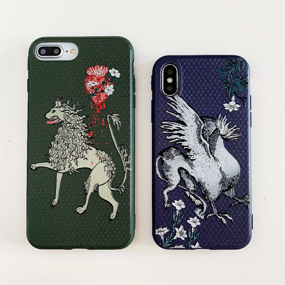 Fashion case for iPhone 7 8 Plus Animal phone X XS MAX XR 6 6S Soft TPU Phone Case Cover |