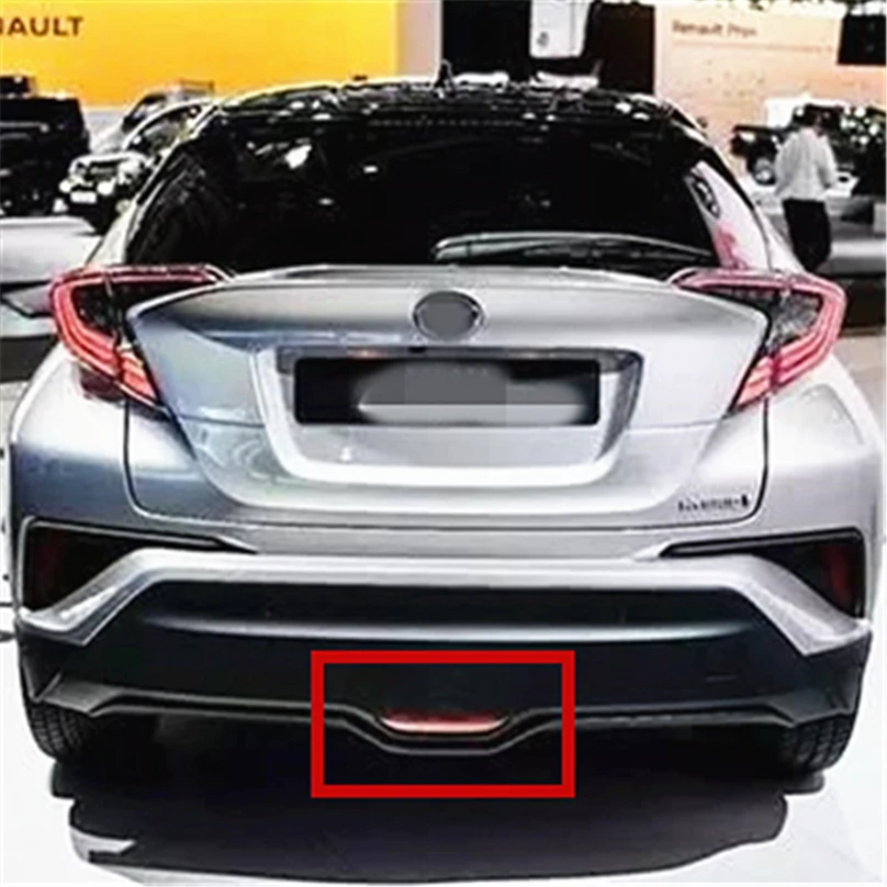 CSGJMY 1 шт для TOYOTA C HR ЧР 2016 2017 2018 2019 светодиодный задний бампер светильник s