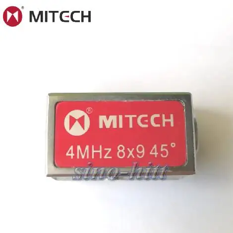 Ультразвуковой дефектоскоп Mitech с угловым лучом 45 градусов 4 МГц 8x9 мм|beam of light
