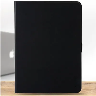 BLACK Умный чехол для iPad Pro, 11 дюймов, мягкий чехол из ТПУ с цветным принтом, чехол-подставка из искусственной кожи, чехол для iPad Pro 11, магнитные чехлы - Цвет: BLACK