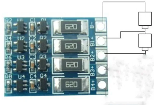 3S 4S 5S 6S 7S 8S 4,2 v функция баланса Защитная плата 66mA литий-ионная Lipo батарея литиевая 18650 батареи сбалансированный модуль