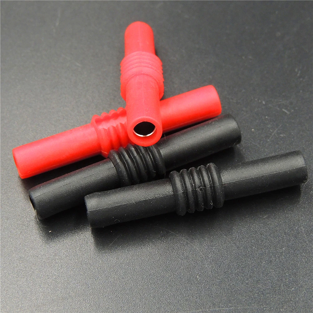 CP410 4 шт. 4 мм гнездовой переходник для банана удлинитель изолированный банан Соединительный разъем