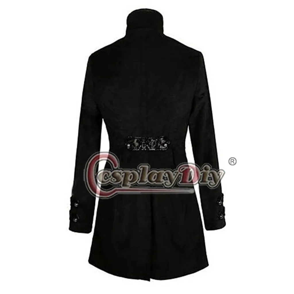 Cosplaydiy винтажный средневековый костюм для косплея в стиле стимпанк куртка