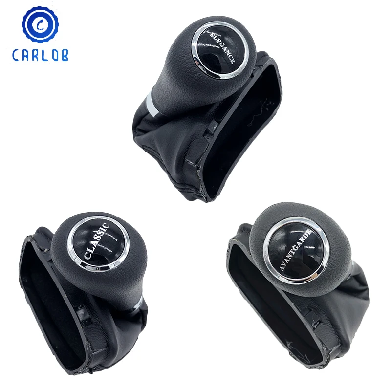CARLOB Automatic AT Car Shift Gear Knob For Mercedes Benz W204(C63 C204) W207(C207) Gaiter Boot Case CLASSIC AVANTGARDE ELEGANCE