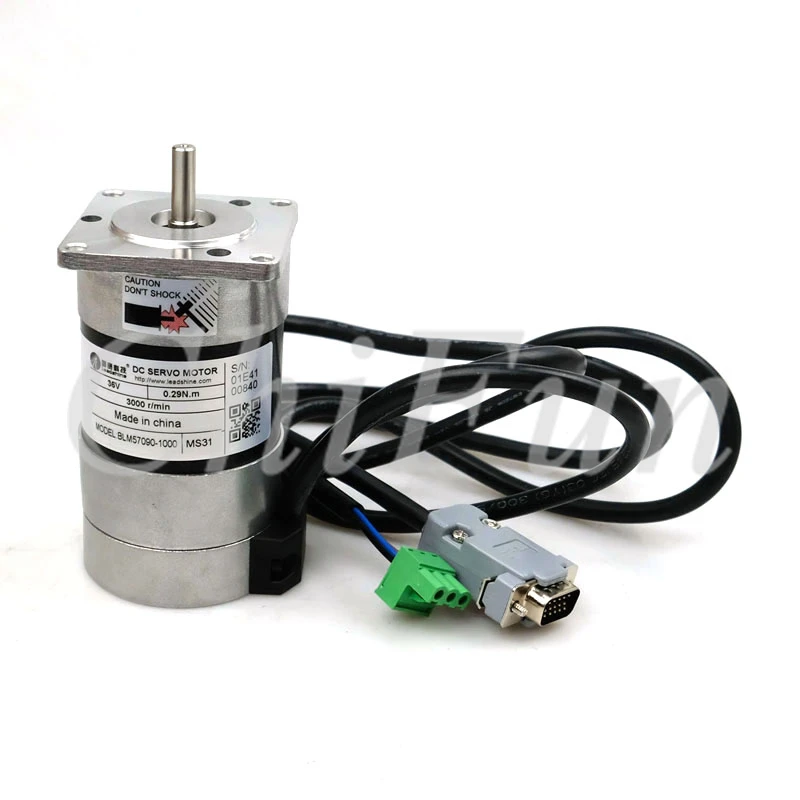Бесплатная доставка Leadshine DC бесщеточный Серводвигатель BLM57090 1000 DC36V 90W 3.45A 0.29NM 3000