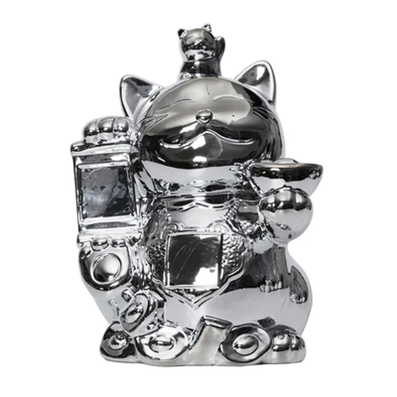 Новинка, Lucky Cat, керамические украшения, большие, богатые, керамические, японская копилка, магазин, двухмерный код, открываются, творческие подарки