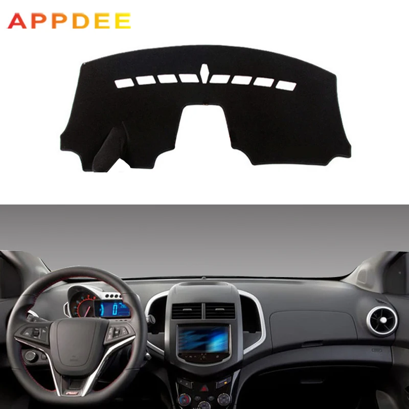 APPDEE крышка приборной панели автомобиля силиконовый нескользящий для Chevrolet Aveo Sonic