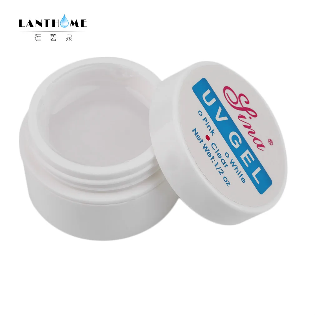 1ПК Ногтевое искусство советы DIY дизайн маникюр 3-х цветовый УФ-гель лак ногти лак клей расширение строитель на.