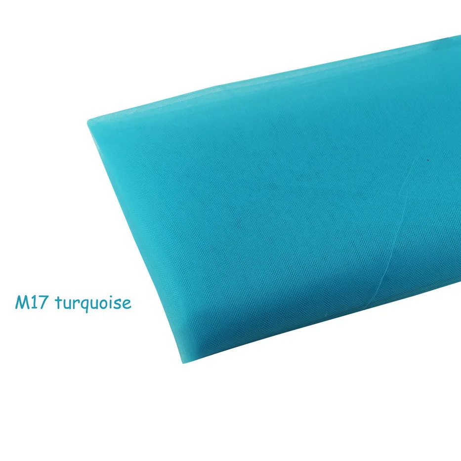 turquoise 10 м/лот, 160 см, середина, Жесткая сетка, тюль, ткань, платье-пачка, вечерние, свадебные украшения, 10 м/лот, можно смешивать цвета - Цвет: turquoise