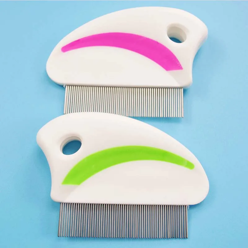 

Pet Bath Brush Comb Hair Removal Stainless Steel Brush Pet Dog Cat Grooming Cleaning Glove Massage Pet Hair Care Tool