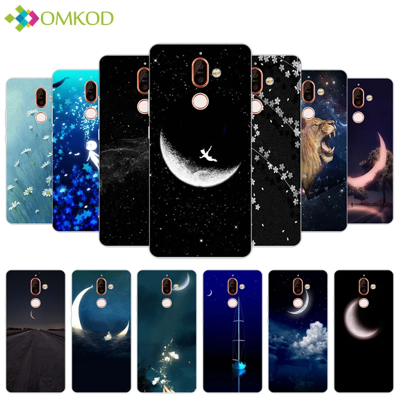 Защитный чехол-накладка для Nokia 7 Plus мягкий силиконовый чехол Nokia7 | Мобильные