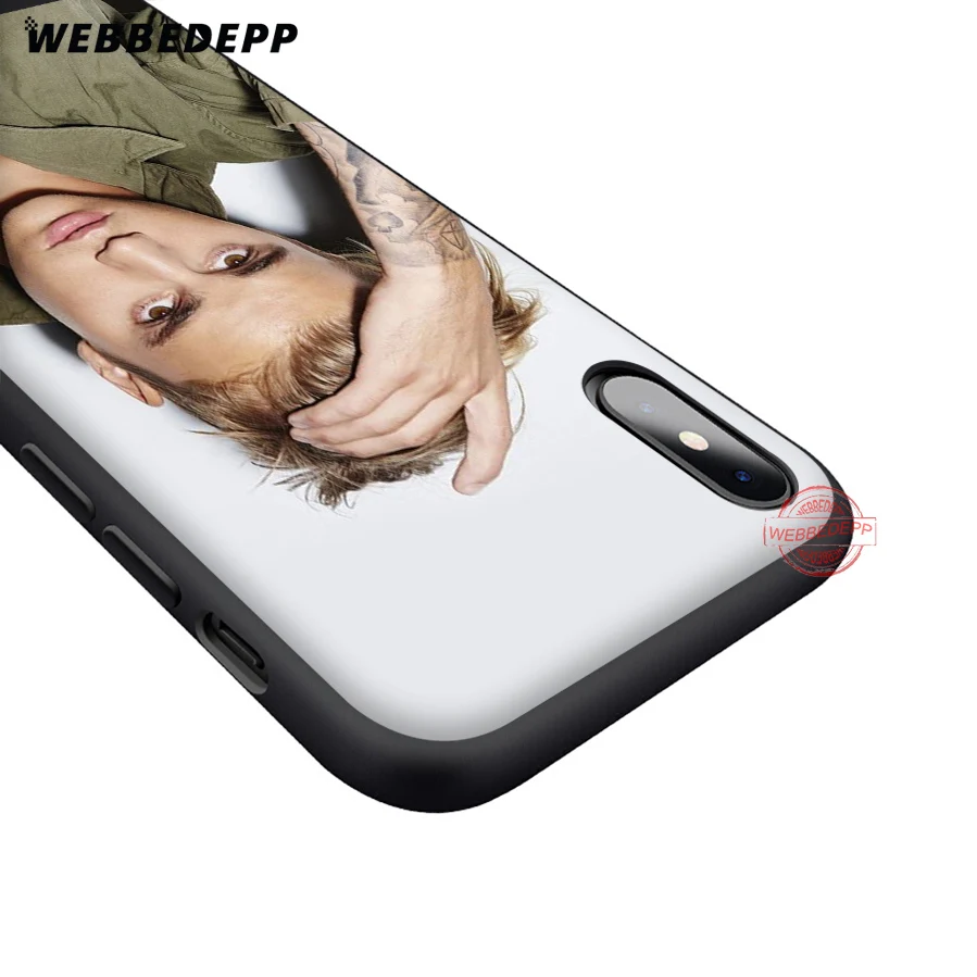 WEBBEDEPP Джастин Бибер Мягкий силиконовый чехол для iPhone 8 7 6S 6 Plus 11 Pro XS Max XR X 5 5S SE
