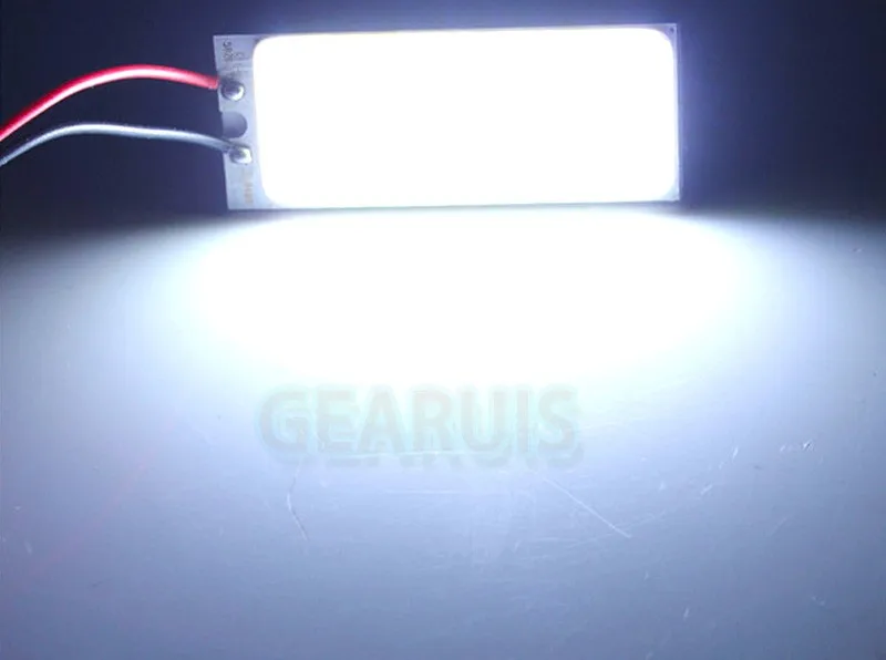 100 комплектов 24 В Caminhao levou Cupula 3 с чипами Luz Interior Do Carro COB LEVOU Чип smd 48 T10 luzes Painel de LED Festo