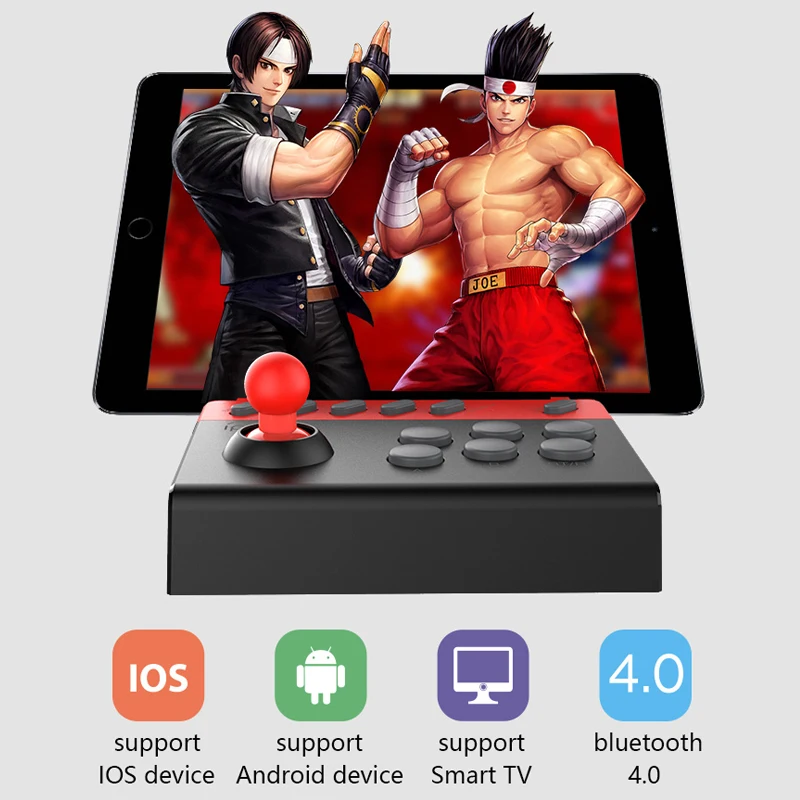 Классический мини ретро Аркадный Игровой Контроллер Bluetooth 4,0 беспроводной джойстик геймпад для IOS Android Phone Tablet iPad Smart tv