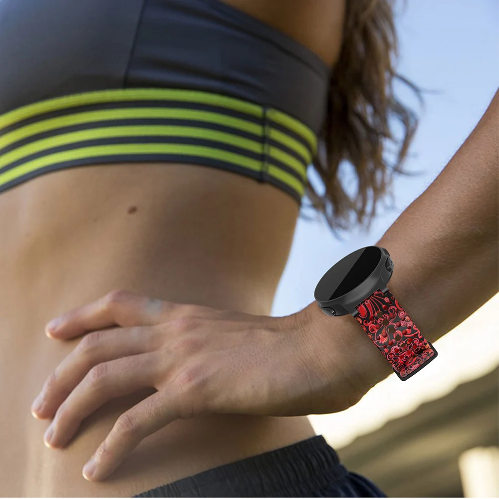 Силиконовые ремешки для замены наручных часов ремешок Garmin Forerunner 230 235 220 620 630 735