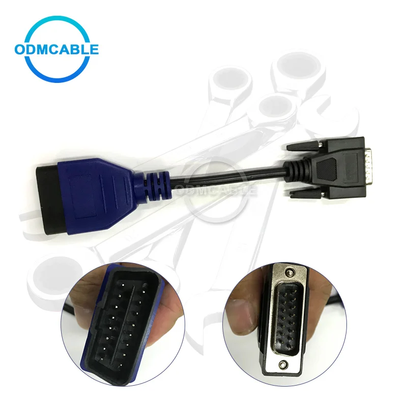 

Кабель OBDII для дизельного адаптера диагностический сканер USB кабель 125032 PN 448013