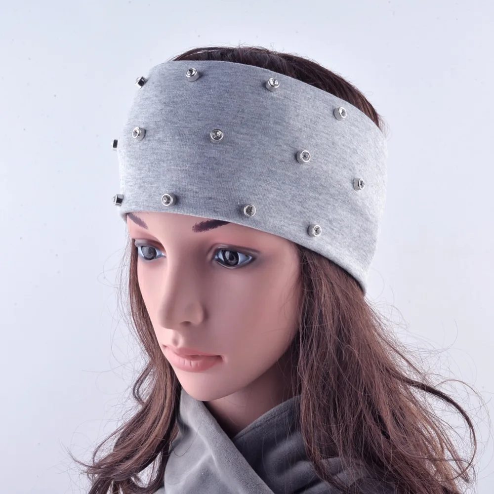 Женские повязки на голову модные аксессуары для волос женские Стразы тюрбан