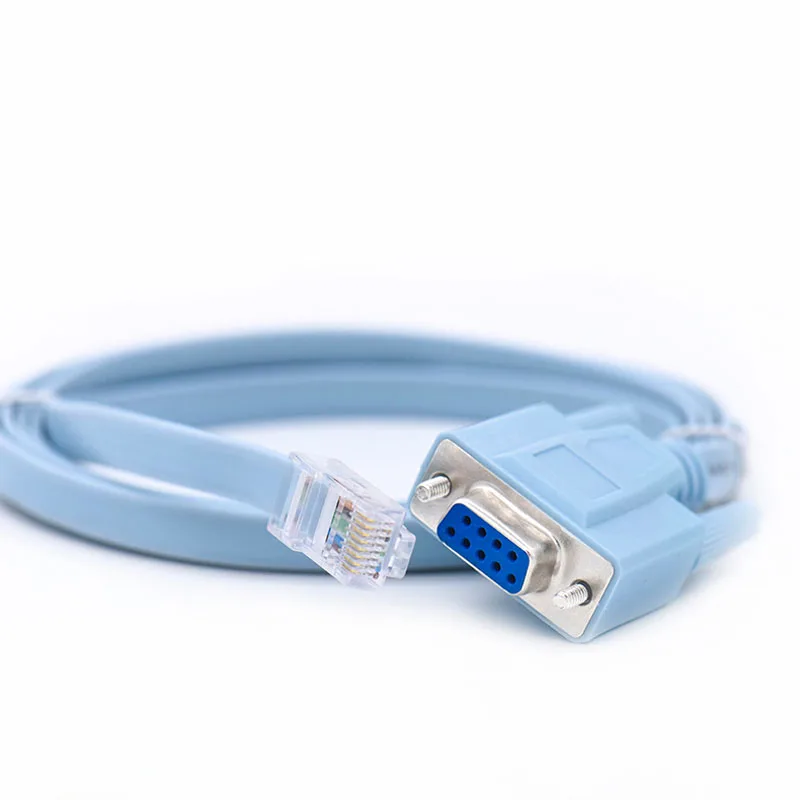 Кабель адаптер для внутренней сети 1 5 м консольного адаптера от RJ45 до Rs232 DB9 COM