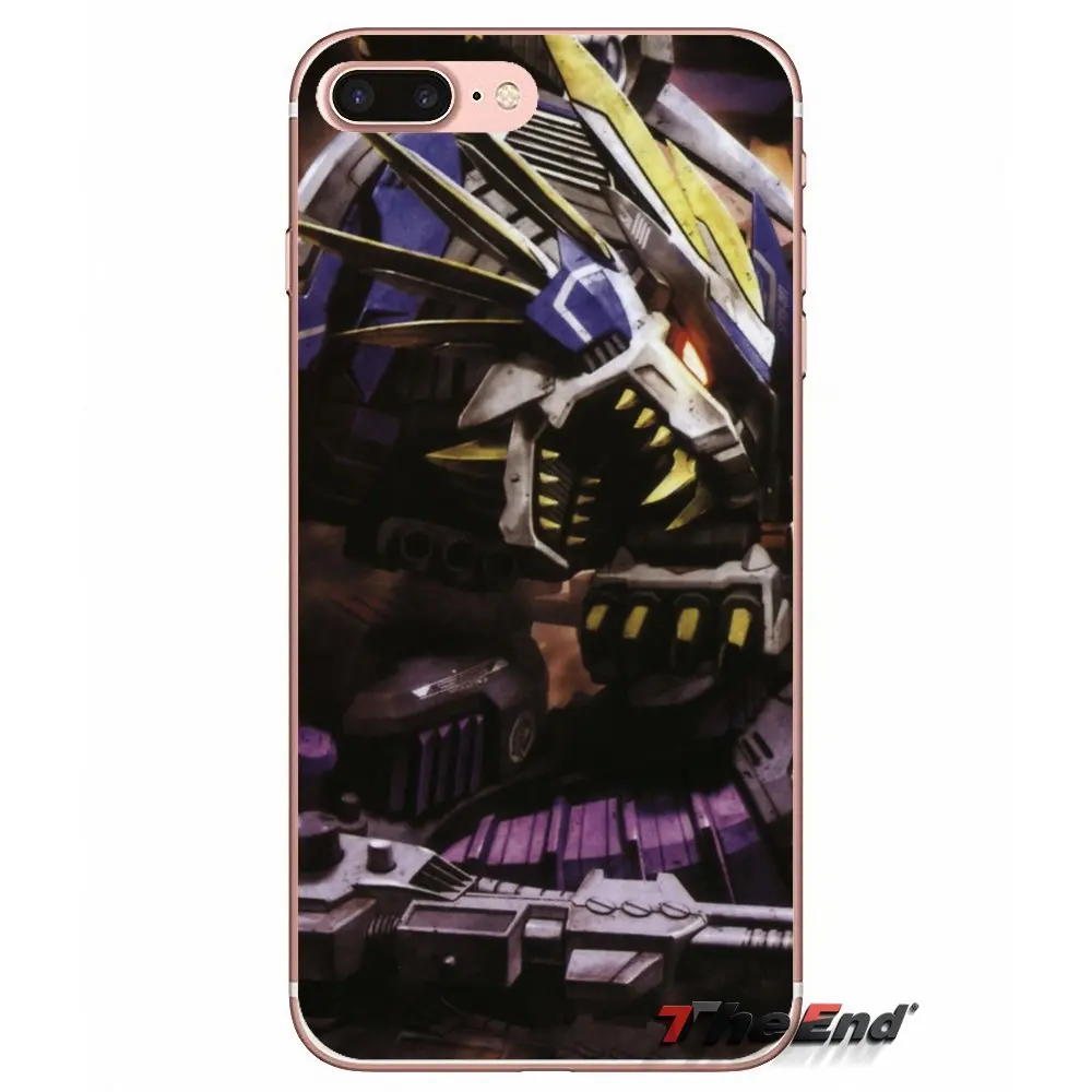 Для Apple iPhone X 4 4S 5 5S SE 5C 6 6S 7 8 Plus 6sPlus 6Plus 7plus 8plus прозрачные мягкие чехлы для детей Zoids |