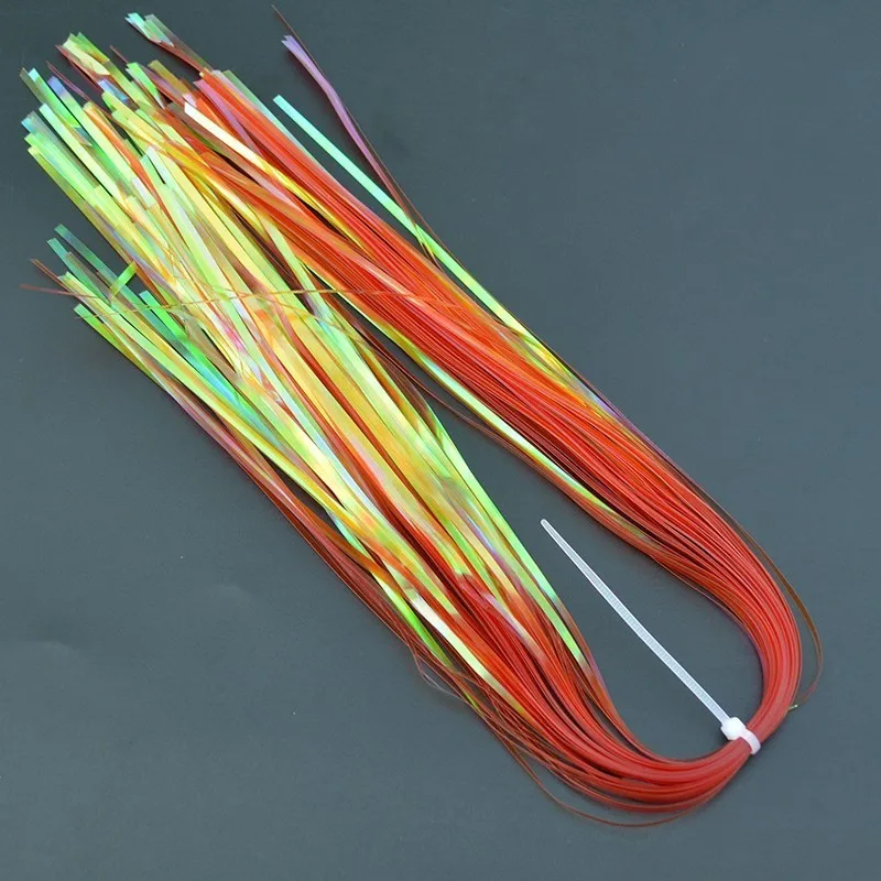Fly Fishing Tying Crystal Flash 1 Piece 2mm Width 60 Strands 9 Colors Tinsel Material Laser Flasher Accessories | Спорт и