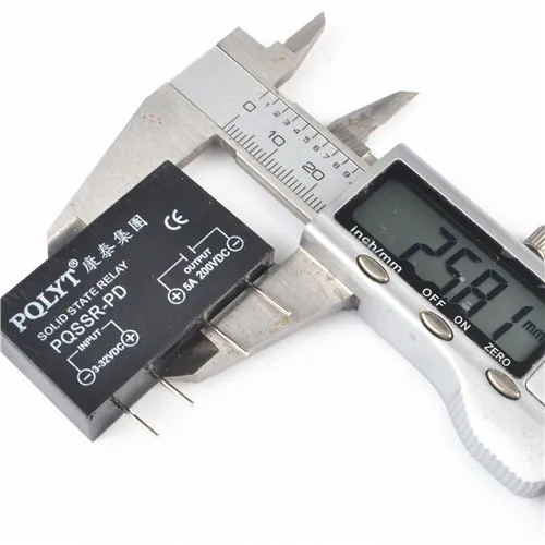 PQLYT 5A 200VDC PCB твердотельный релейный PQ пайка SSR для пайки 200VDC|pcb solid state relay|solid relaystate
