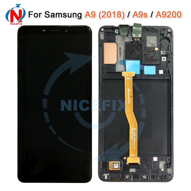 ЖК дисплей для Samsung Galaxy A920 A9s A9 2018 Star Pro с сенсорным экраном и дигитайзером A9200 A920F/DS