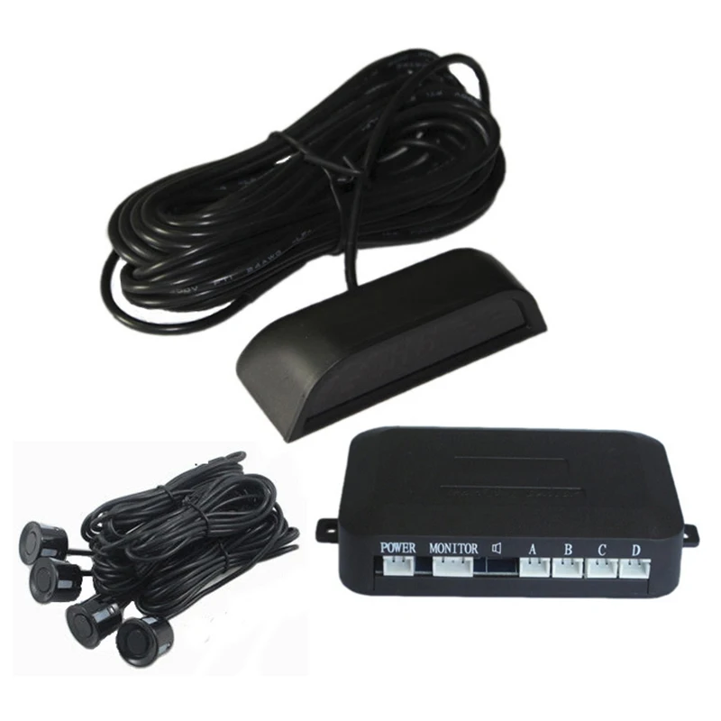 Система парковки Автомобильная с 4 датчиками и светодиодным дисплеем 6