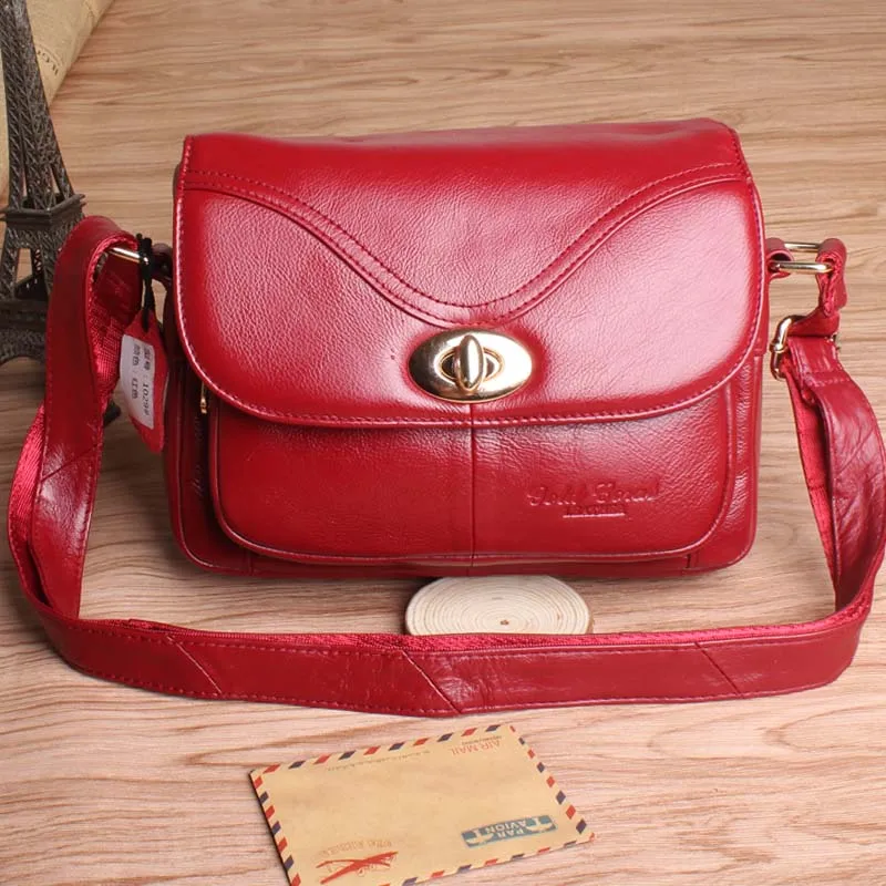 Лидер продаж золотые кораллового цвета натуральная кожа небольшая сумка для