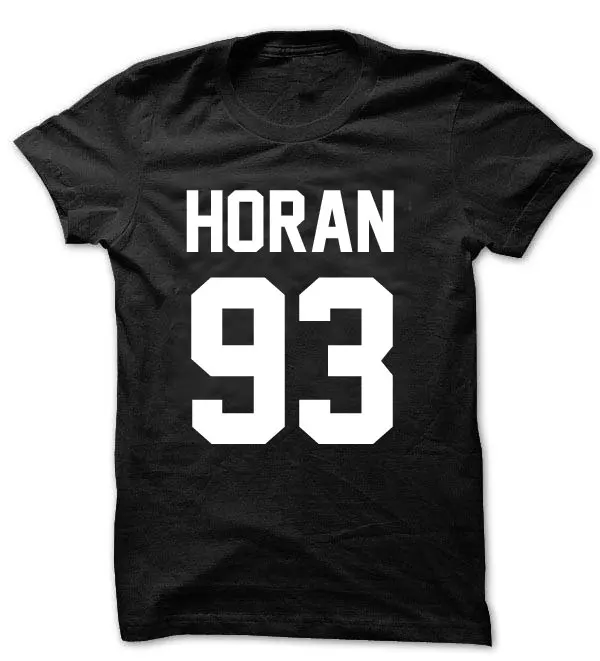HORAN 93 рубашка 1D принт спереди или сзади унисекс футболка T1836|Футболки| |