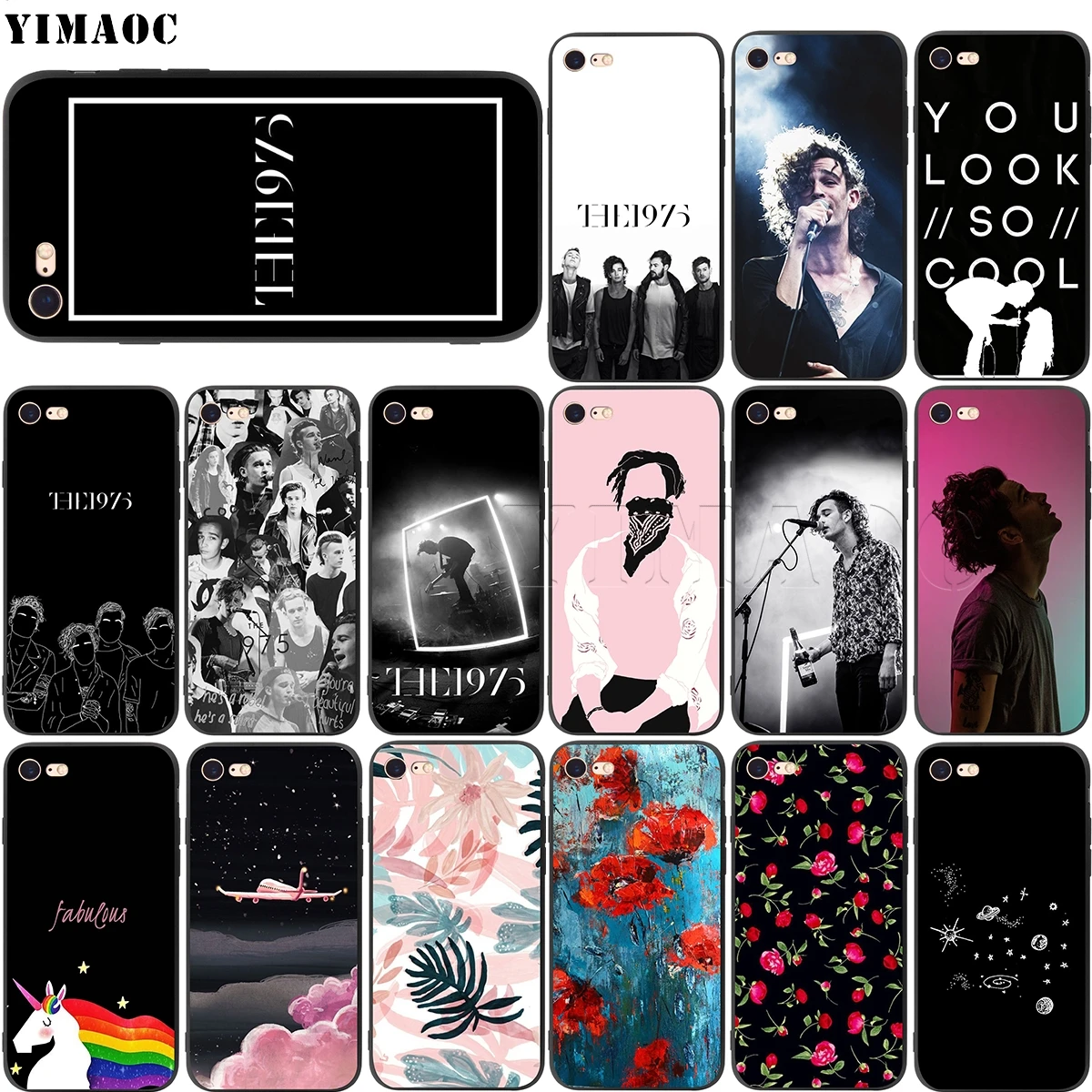 Мягкий чехол YIMAOC 1975 для Apple iPhone SE 2020 5 детской модели 6 6s 7 8 Plus XR X Xs 11 12 Pro Max