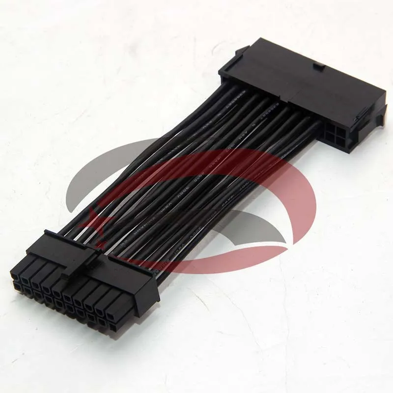 ПК компьютер PSU питание ATX 24-pin Женский до 20-pin Мужской конвертер Кабель-адаптер 18AWG