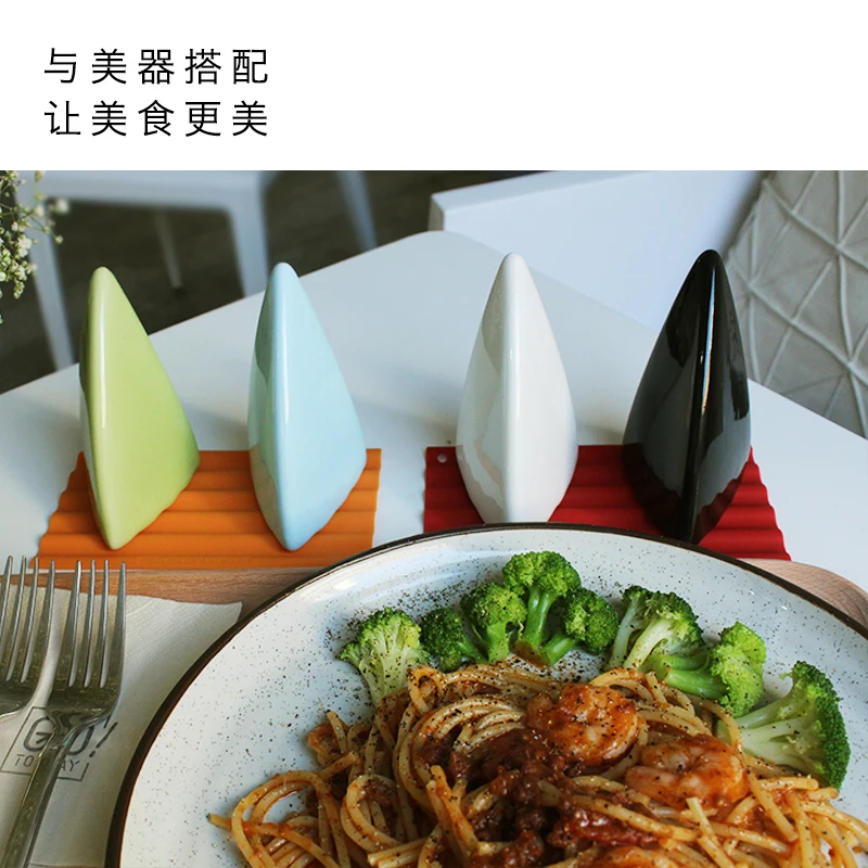 Керамическая бутылка Шейкер для соли и специй в форме акулы|salt pepper ceramic|condiment