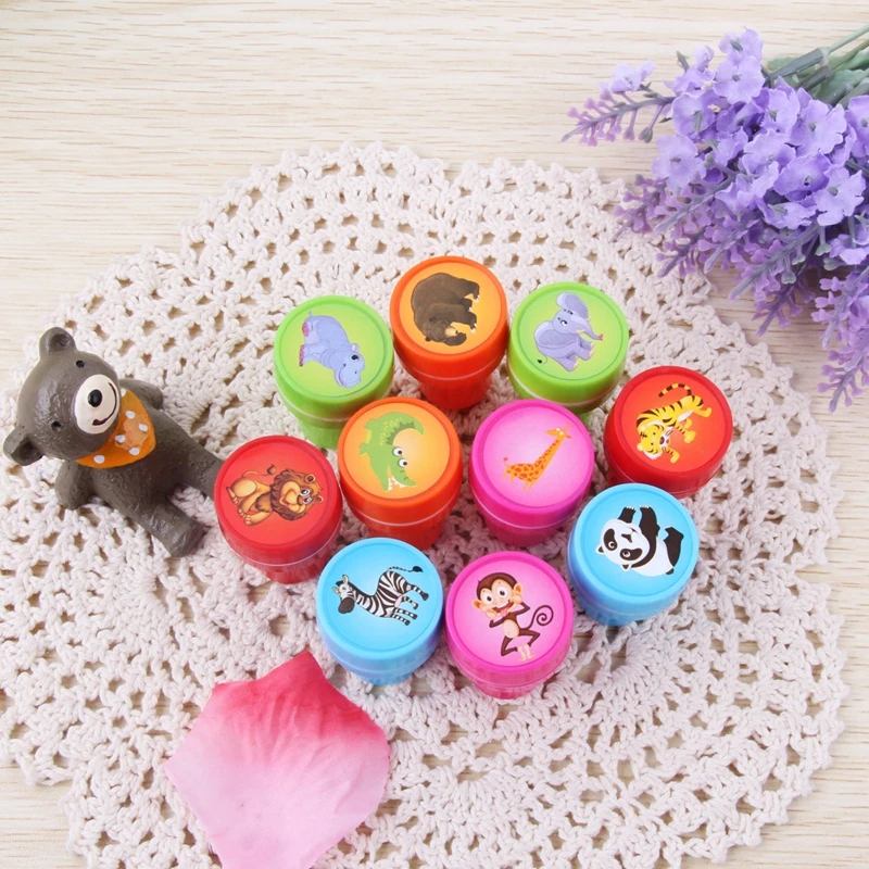 10 шт./лот Набор цветных детских обучающих игрушек для рисования нетоксичный