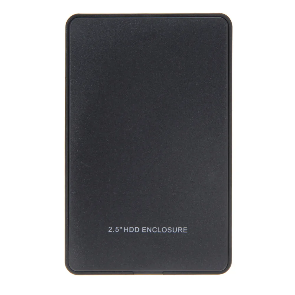 2 5 дюйма HDD чехол USB 0 SATA портативный с поддержкой ТБ Hdd жесткий диск черный внешний