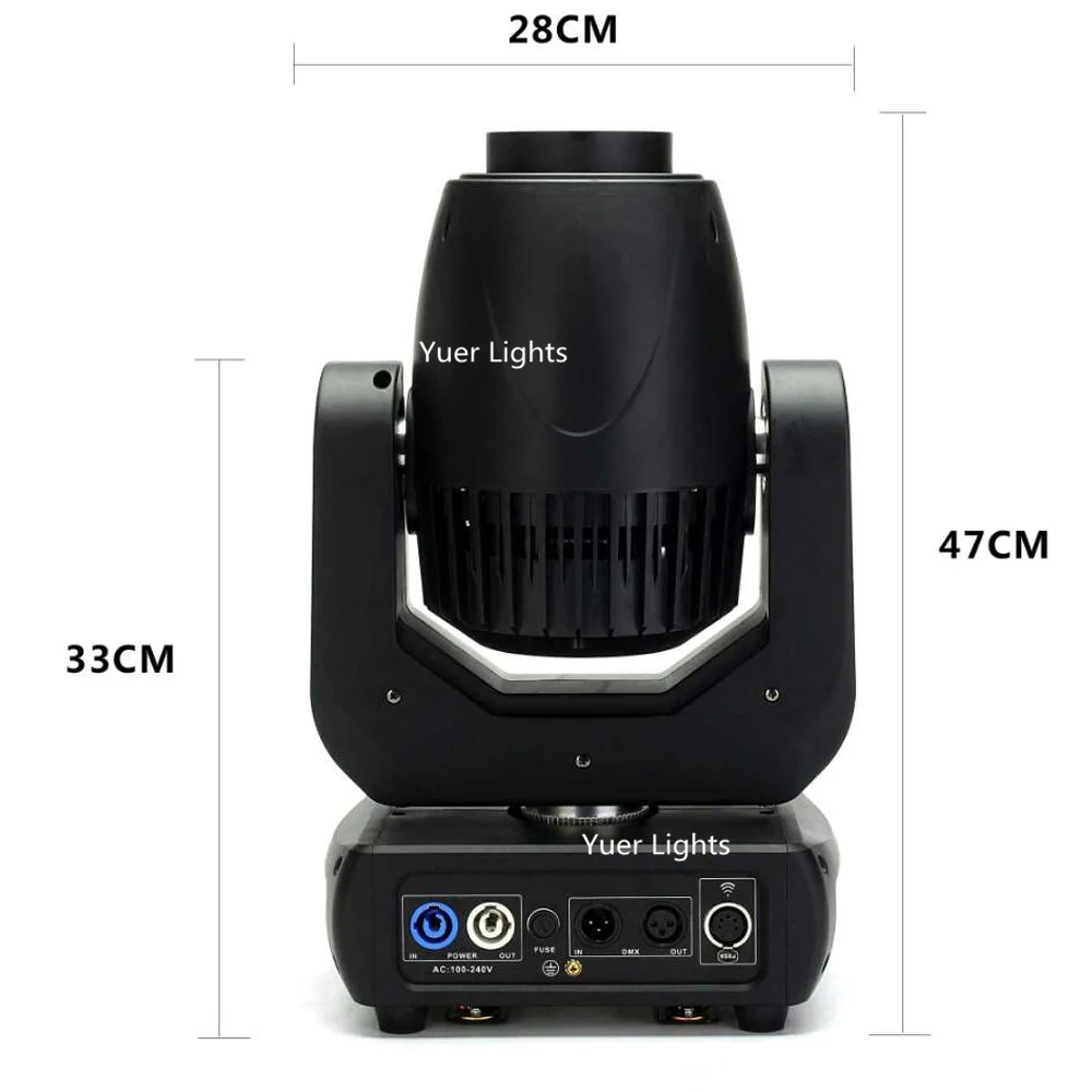 4 шт./лот движущийся луч 150 Вт LED 3 фасетные призмы свет для мытья головы точечный dj
