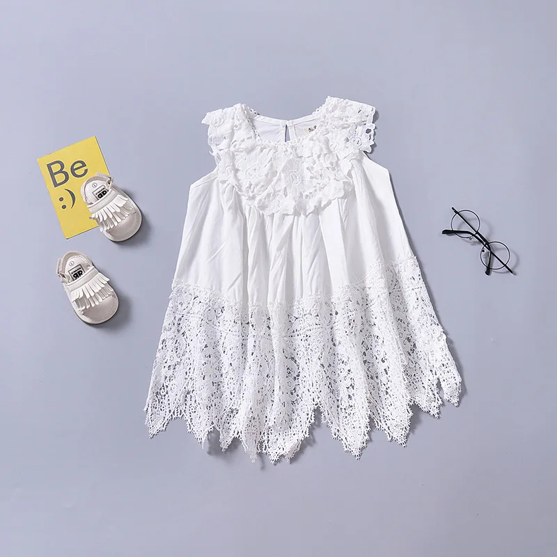 2019 kids dress for girl / White princess with tassel | Детская одежда и обувь