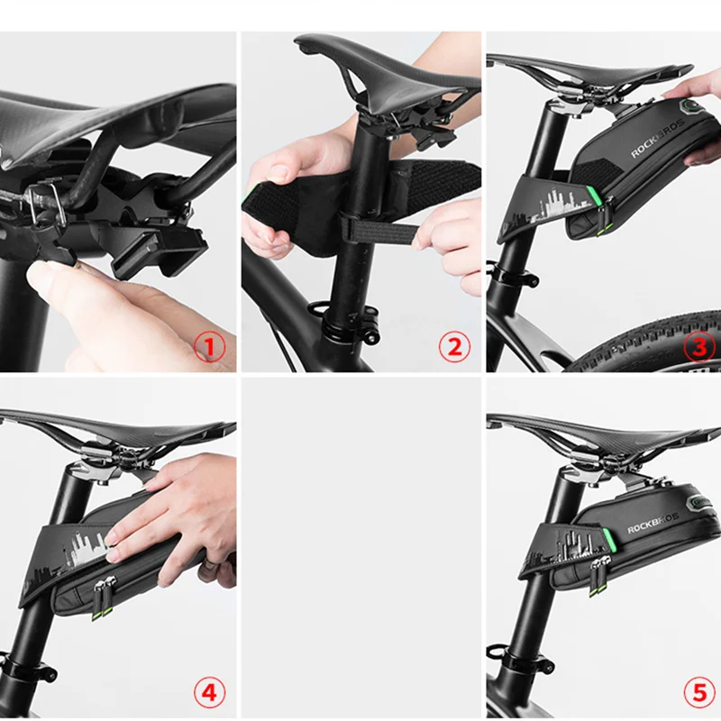 Велосипедные Сумки ROCKBROS ультралегкие противоударные мешки на подседельный