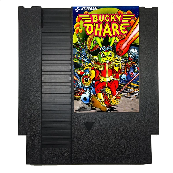 Игровой картридж Bucky o'Hare на 72 контакта для 8 битной игровой консоли с английским