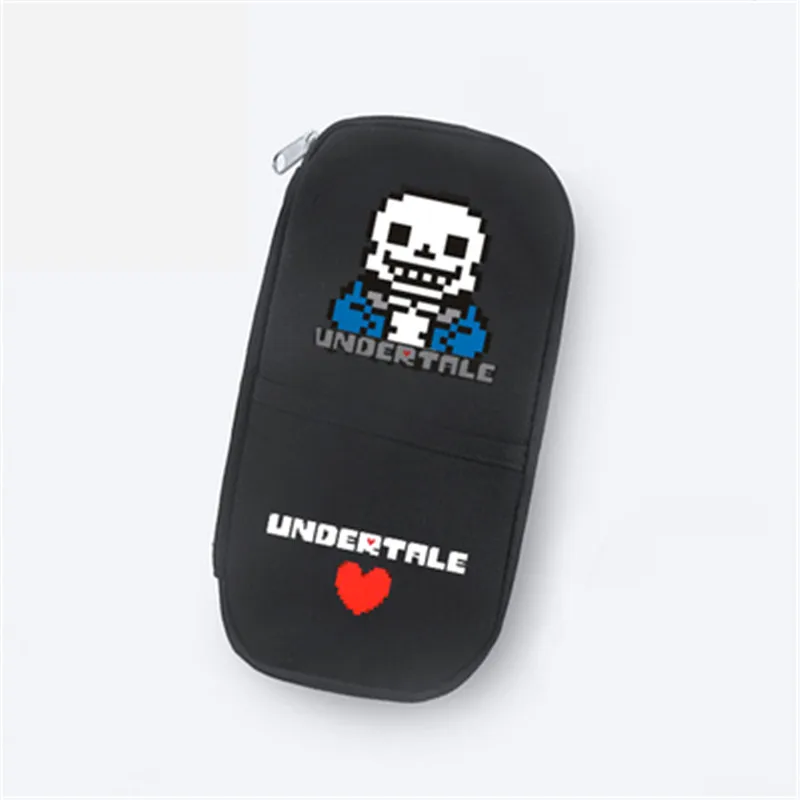 Undertale Sans игра Длинный кошелек на молнии кошелек Карандаш Чехол школьные принадлежности сумки студенческая сумка подарок для мальчиков и девочек