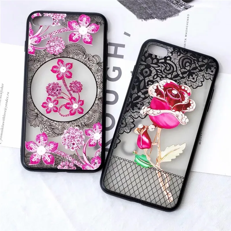 Прочный ТПУ чехол PDGB для iPhone 6 6s 7 8 Plus чехлы X XS Max XR 3D прозрачный защитный с