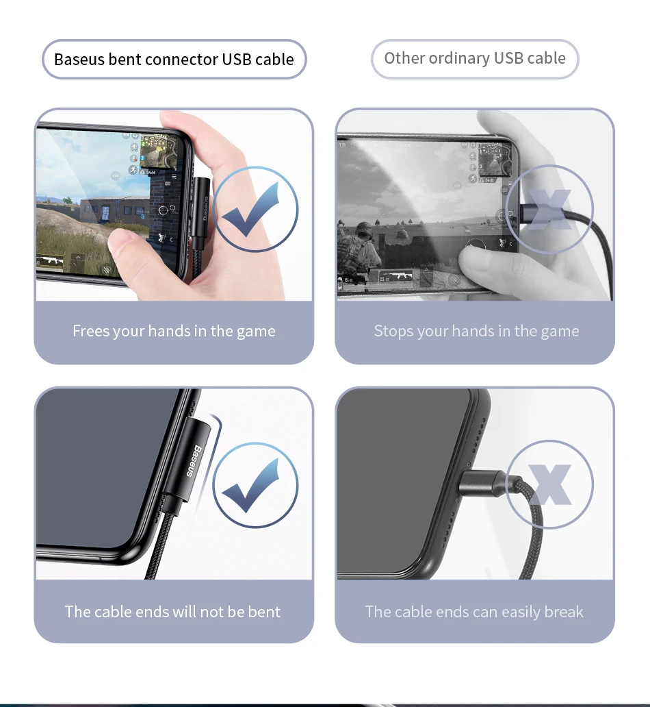 Baseus 2 в 1 USB кабель для iPhone XR Xs Max Быстрая зарядка USB адаптер для iPhone Xs 8 7 Plus USB зарядное устройство кабель для iPhone адаптер